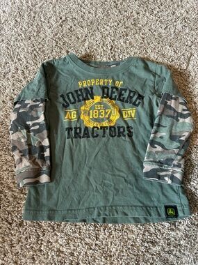 John Deere Toddler Shirt.